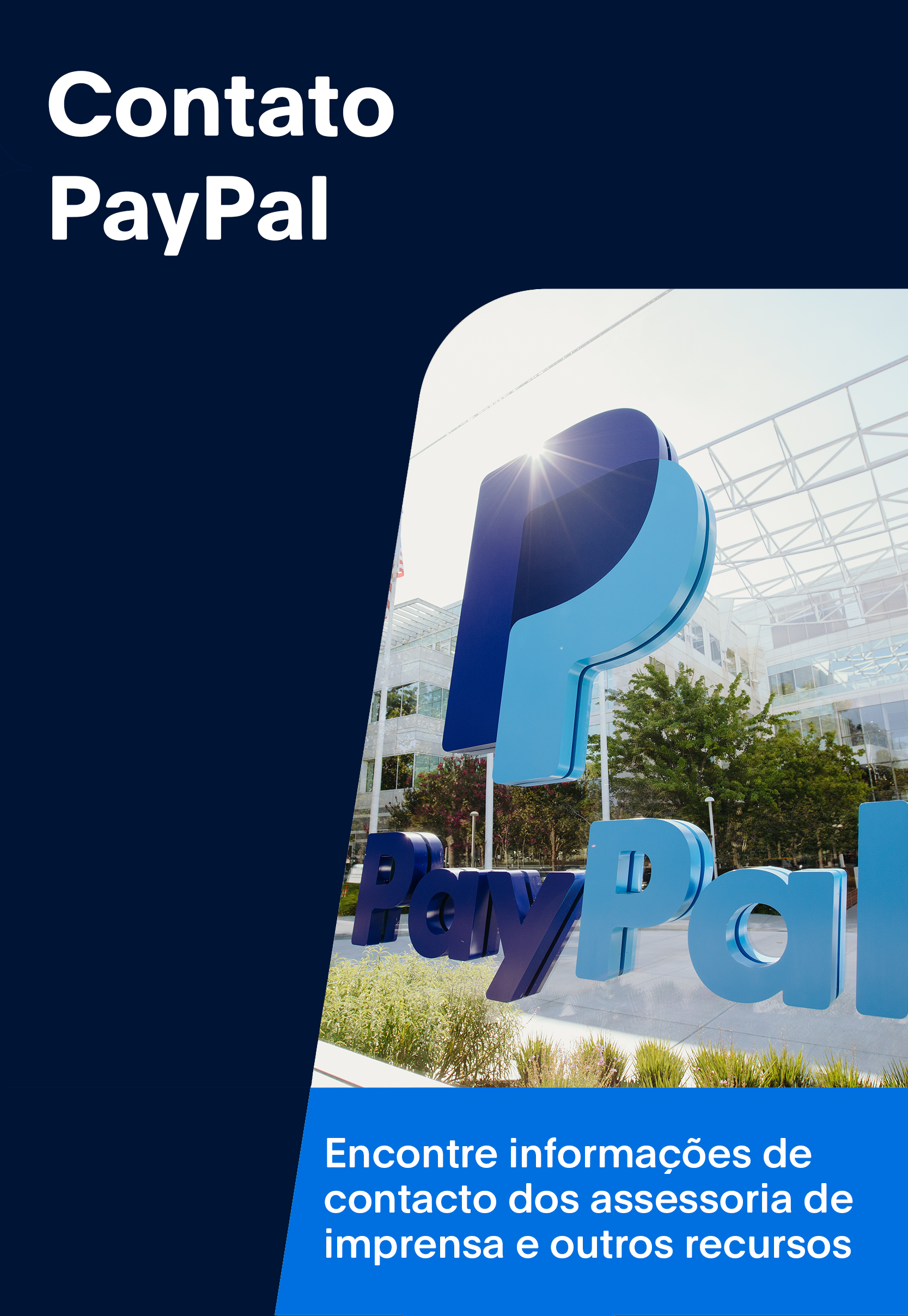 Contato PayPal: Abrir em uma nova janela